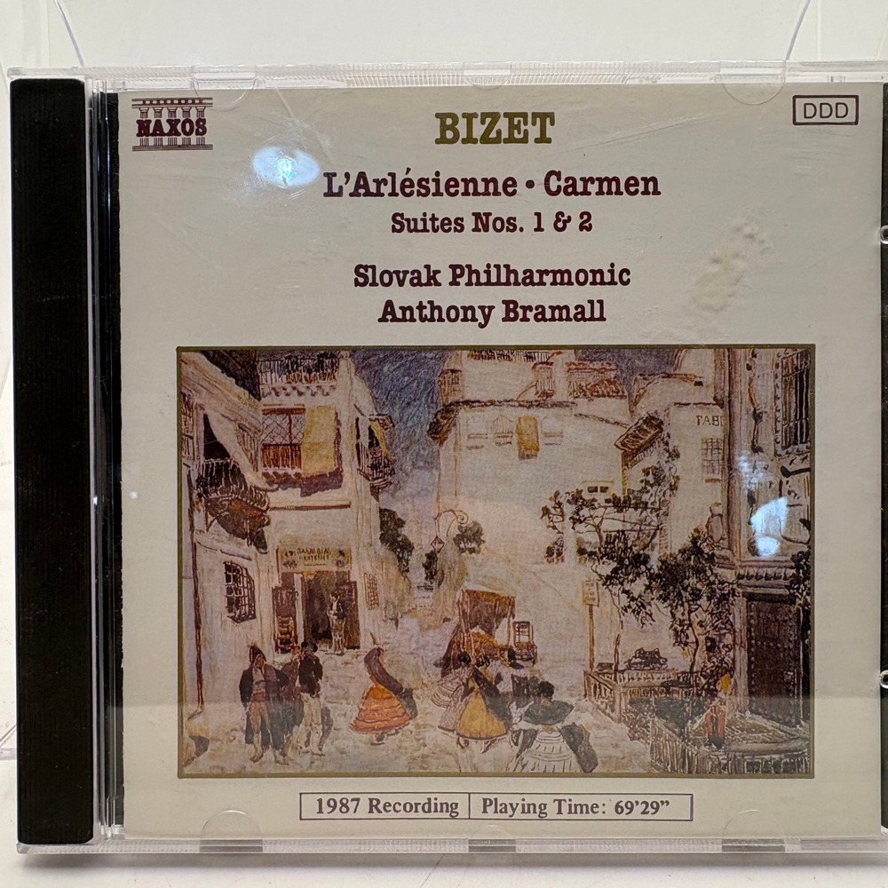 Bizet L'Arlesienne Carmen Suites Nos 1 & 2 Slovak Philharmonic CD 8.550061